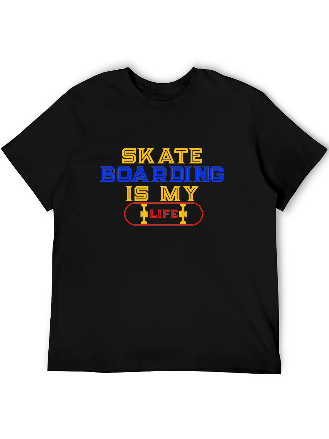 Skateboarding is My Life Graphic Tee