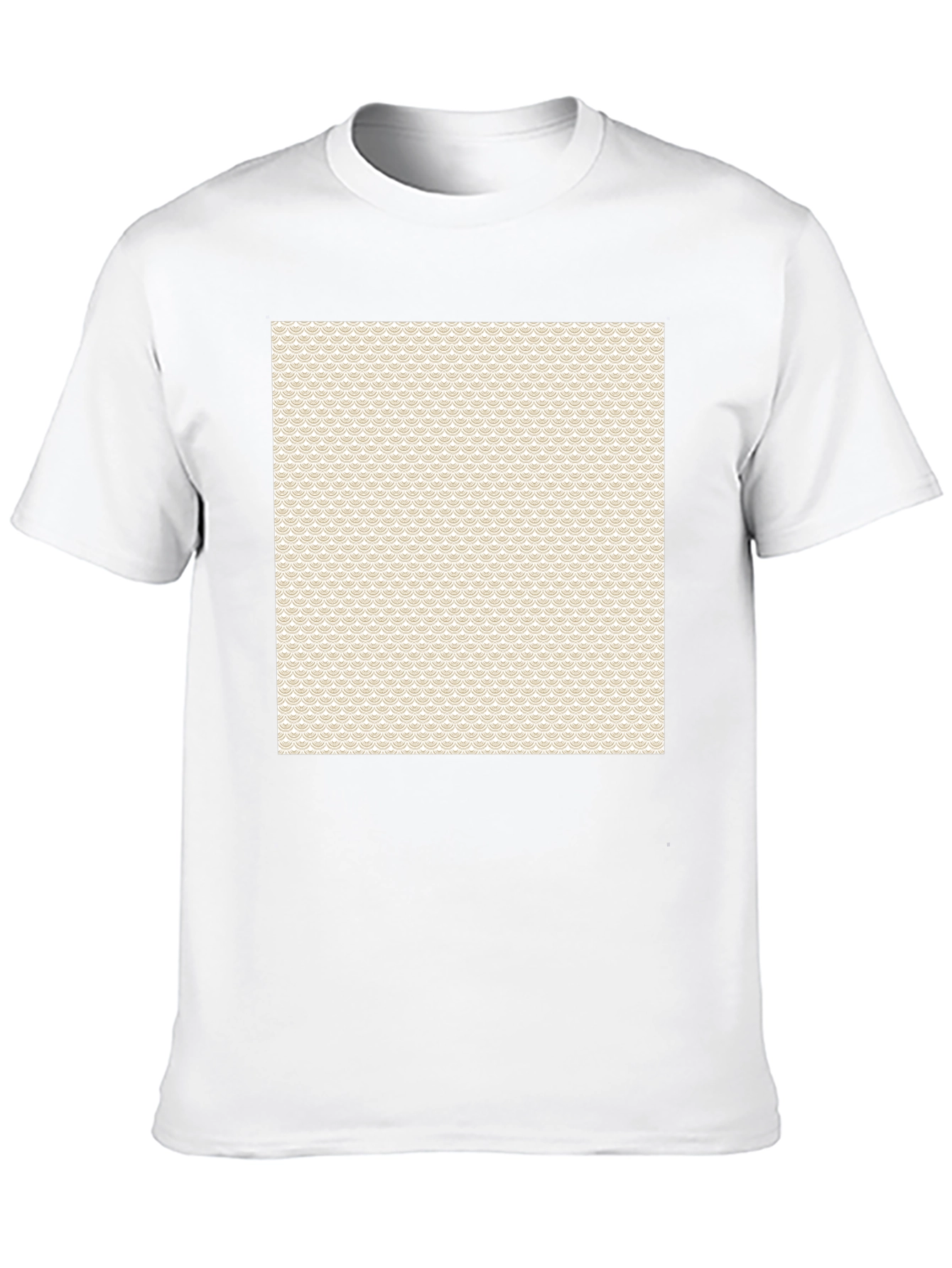 Stylish Patterned Mens Tee