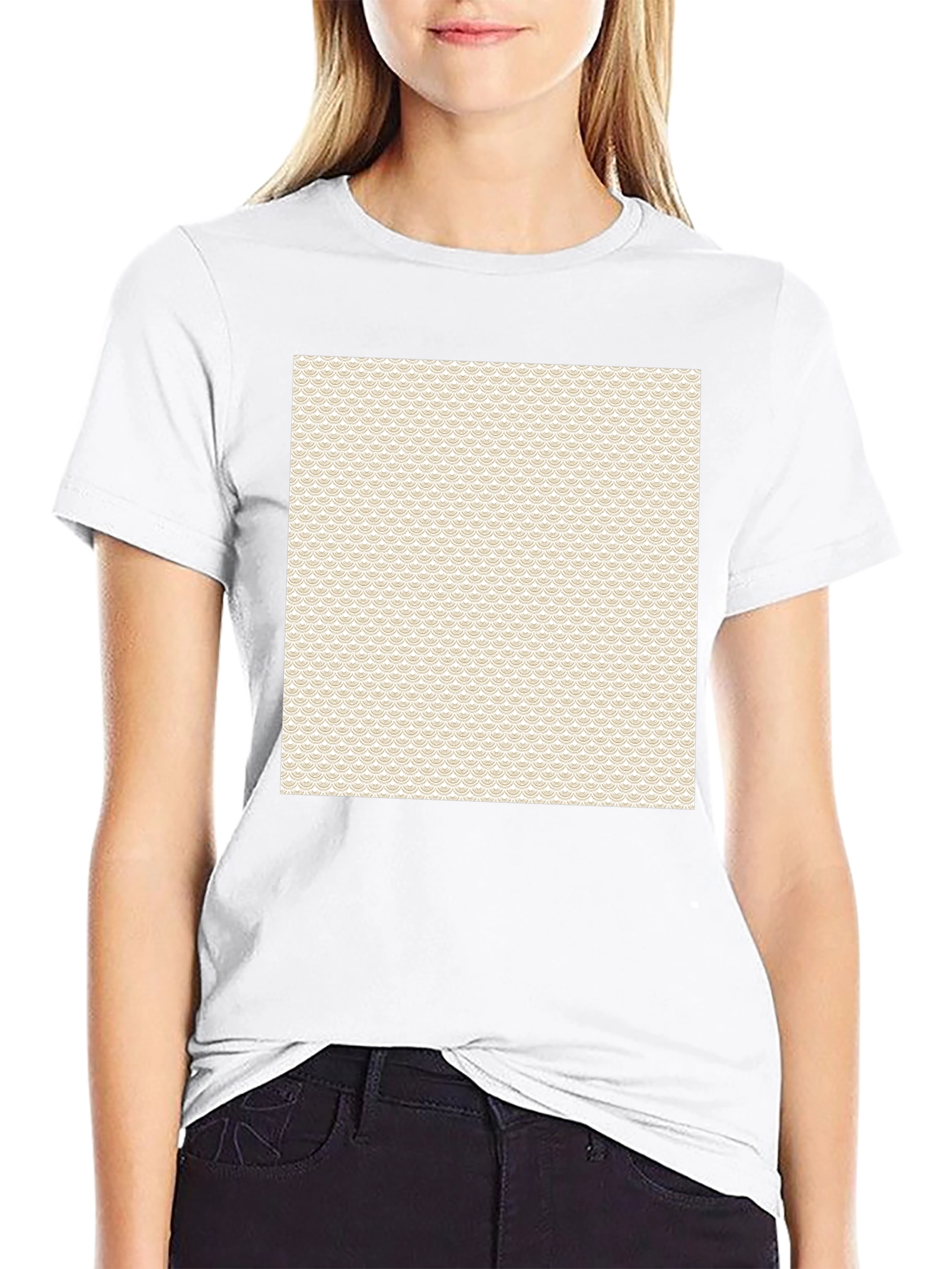 Stylish Patterned Mens Tee