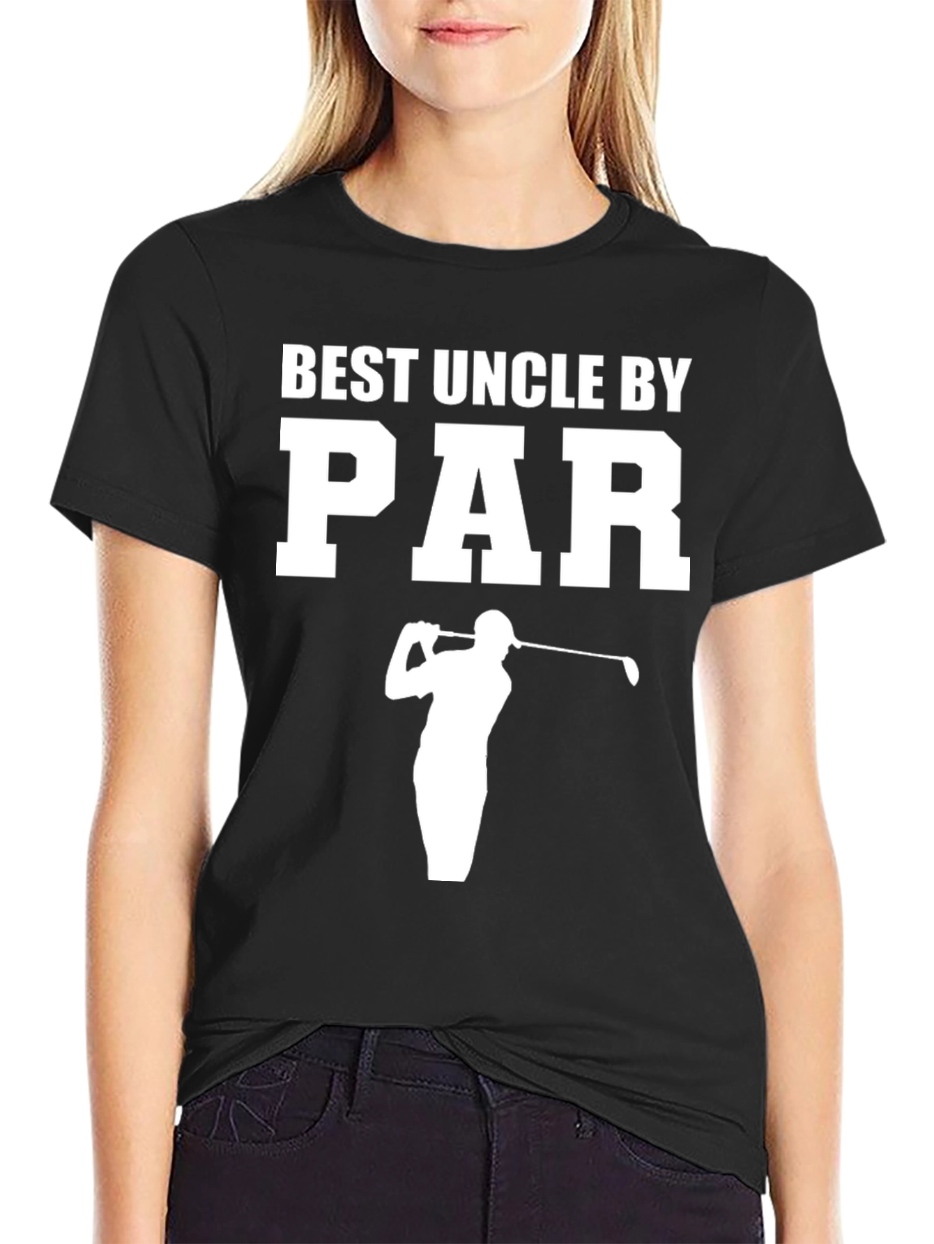 Best Uncle by Par T-Shirt Golfing Uncle Gift