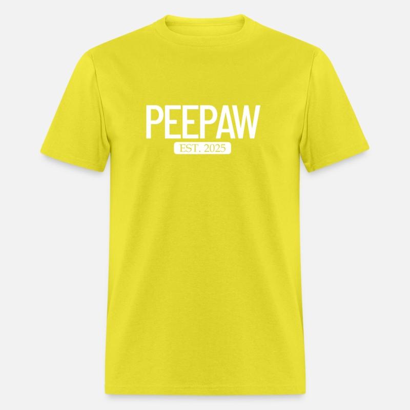 Peepaw Est. 2025 New Grandparent Grandpa Peepaw
