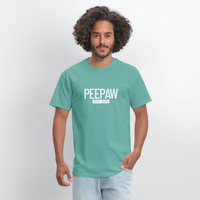 Peepaw Est. 2025 New Grandparent Grandpa Peepaw