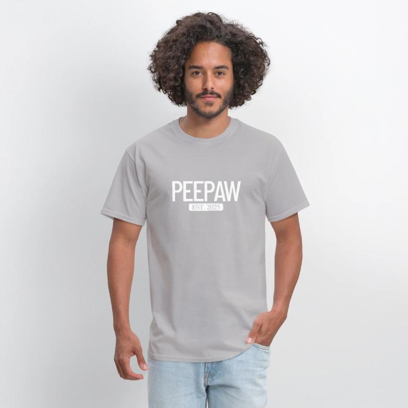 Peepaw Est. 2025 New Grandparent Grandpa Peepaw