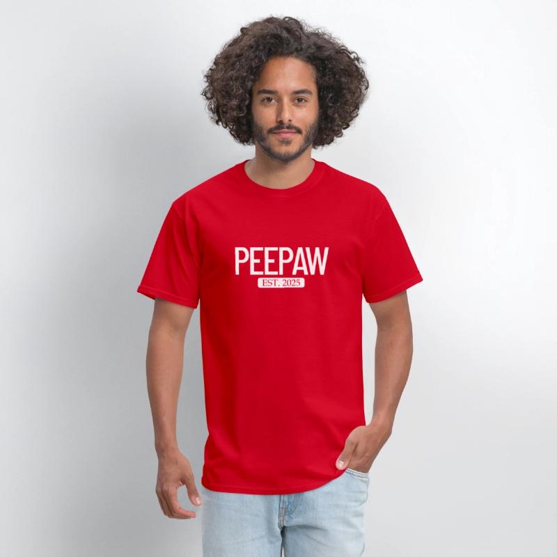 Peepaw Est. 2025 New Grandparent Grandpa Peepaw