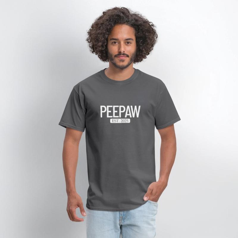 Peepaw Est. 2025 New Grandparent Grandpa Peepaw