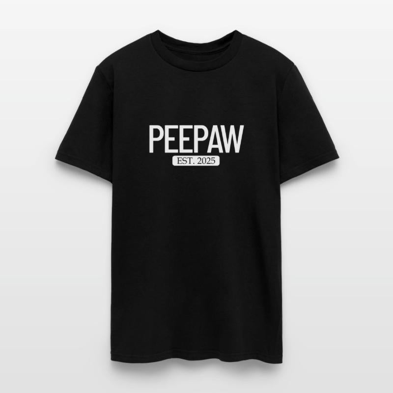 Peepaw Est. 2025 New Grandparent Grandpa Peepaw