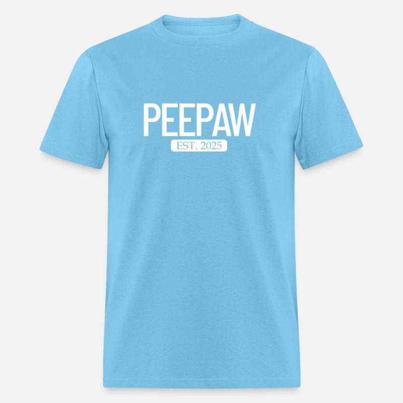 Peepaw Est. 2025 New Grandparent Grandpa Peepaw