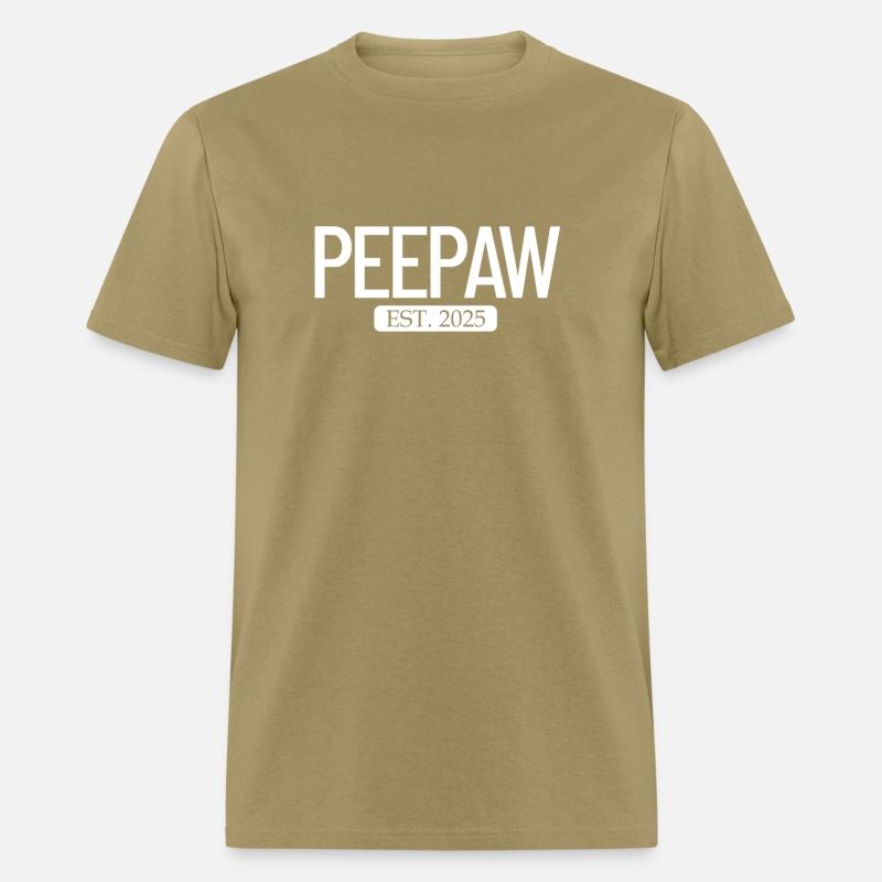 Peepaw Est. 2025 New Grandparent Grandpa Peepaw