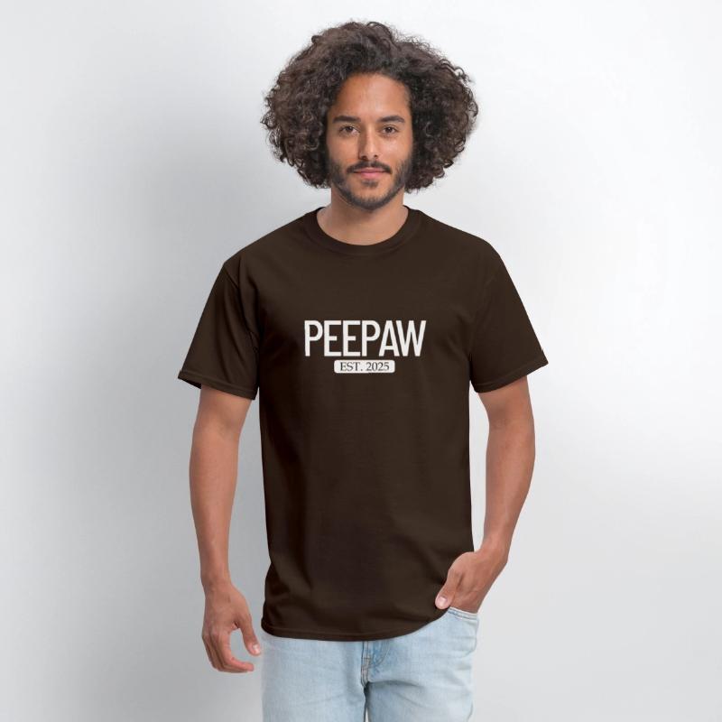 Peepaw Est. 2025 New Grandparent Grandpa Peepaw