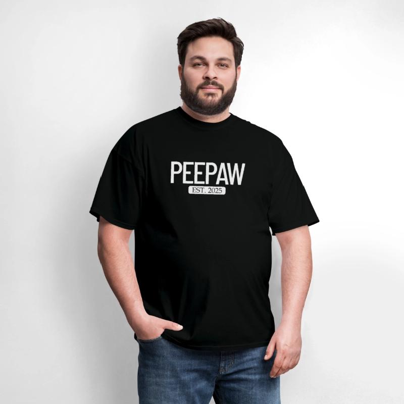 Peepaw Est. 2025 New Grandparent Grandpa Peepaw