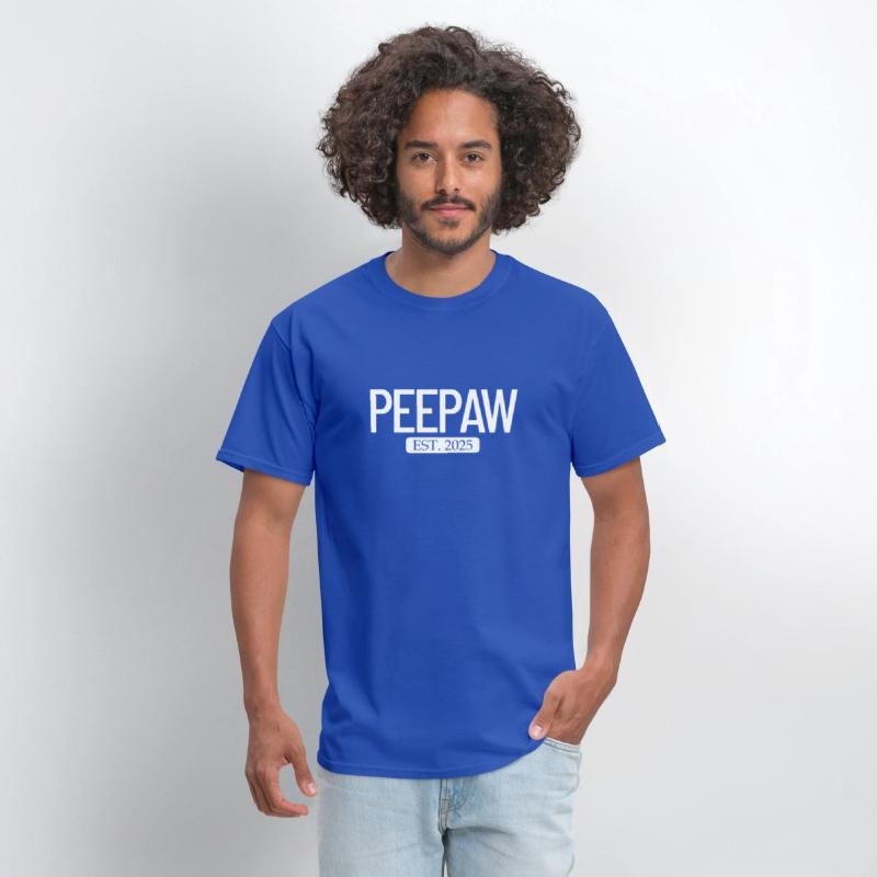 Peepaw Est. 2025 New Grandparent Grandpa Peepaw