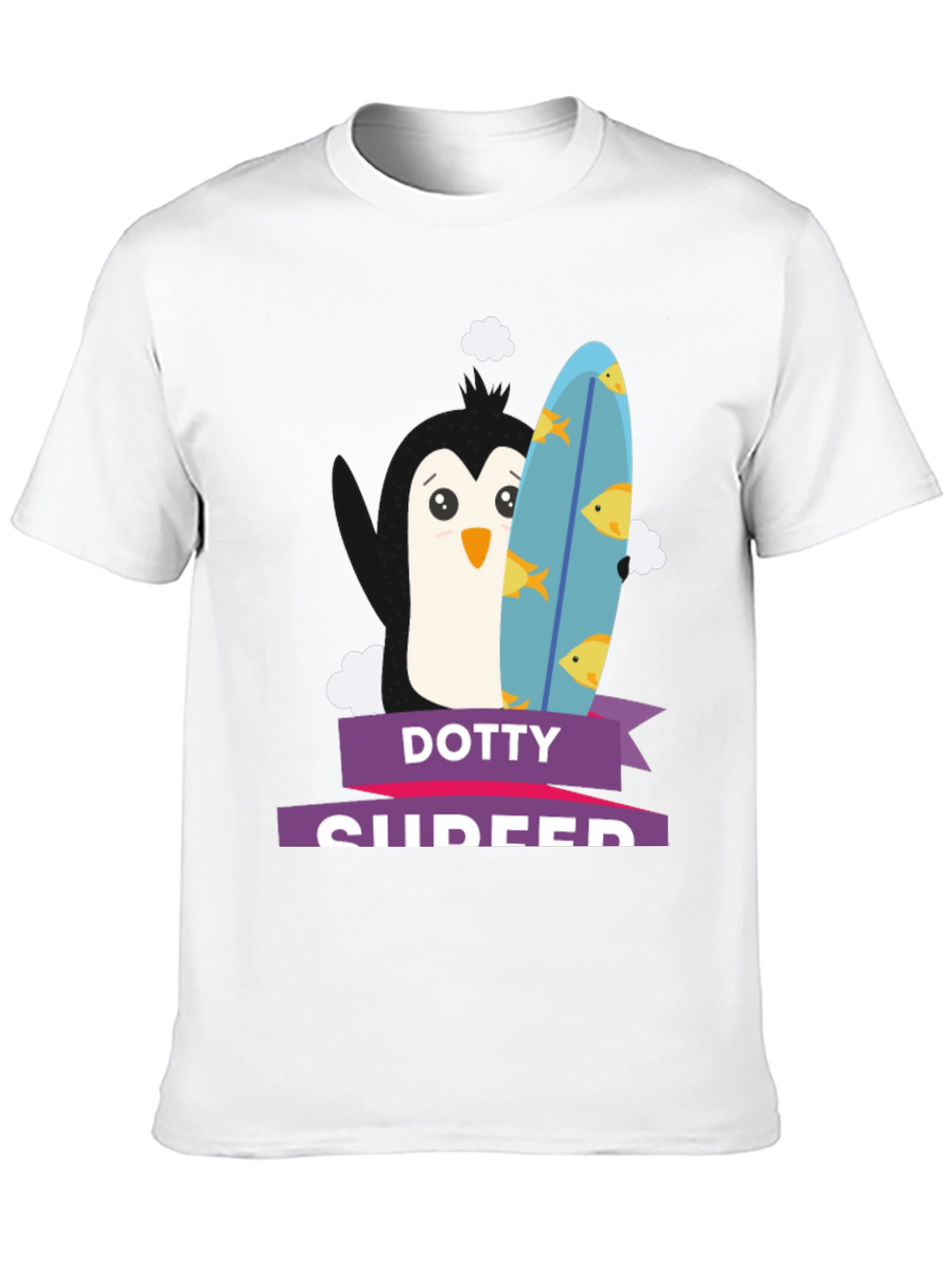 Dotty Surfer Graphic T-Shirt