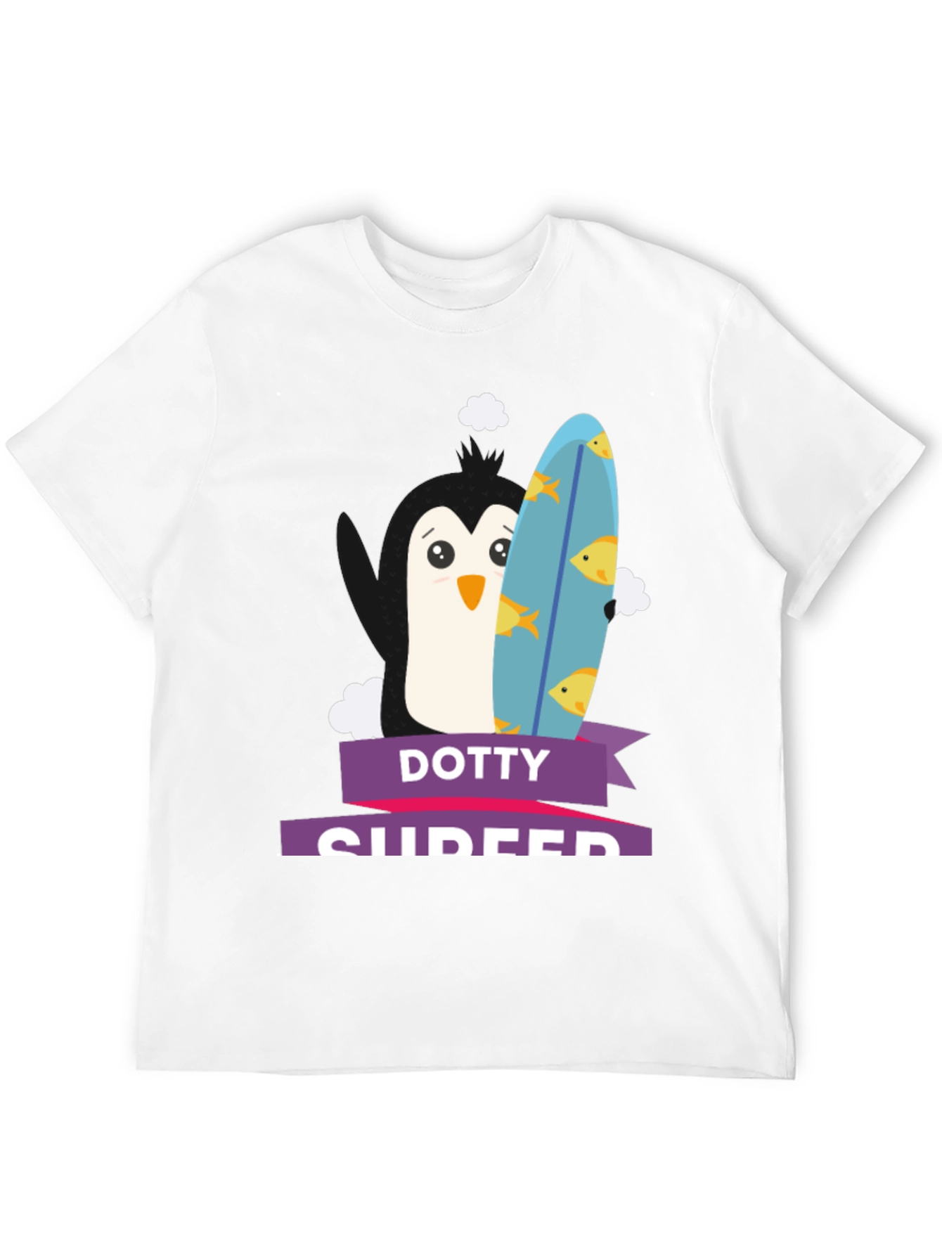 Dotty Surfer Graphic T-Shirt