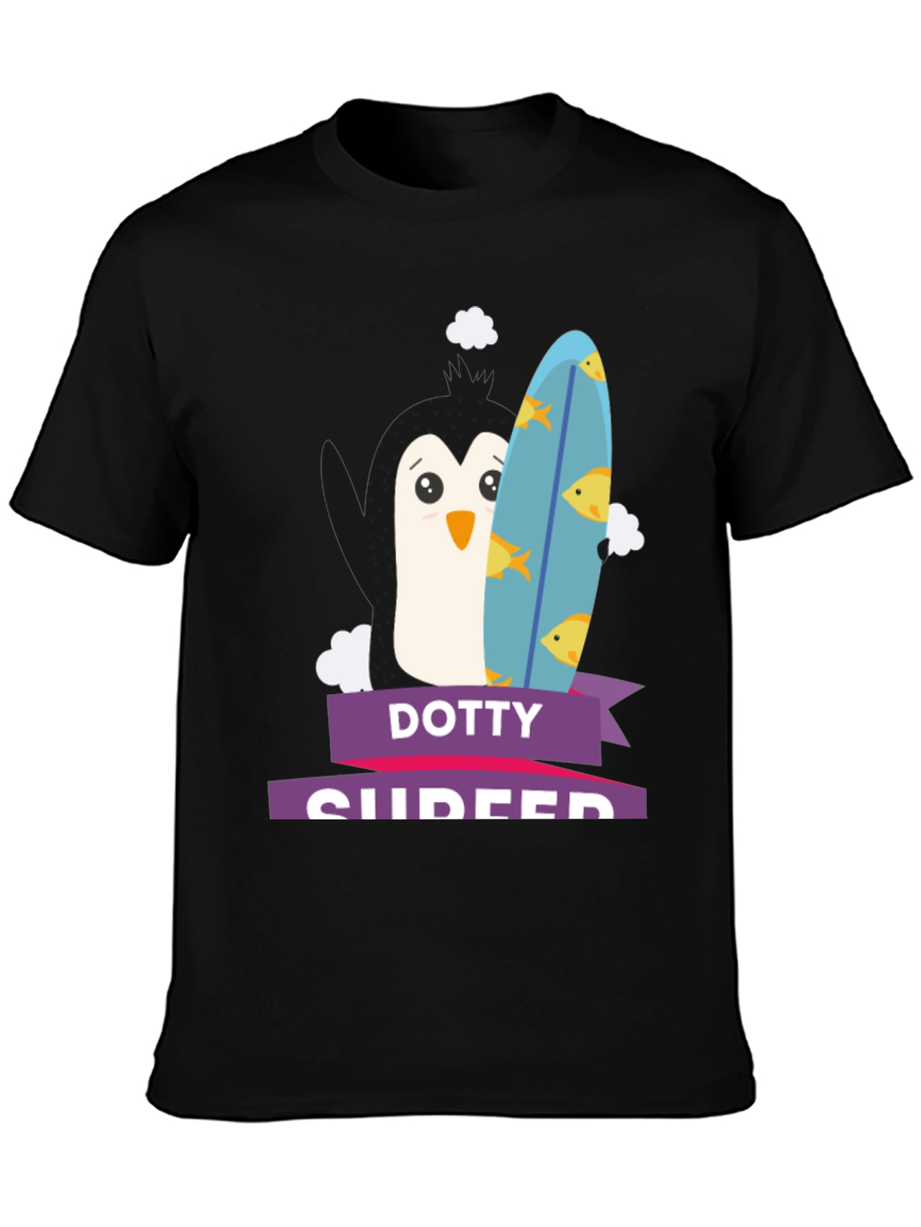 Dotty Surfer Graphic T-Shirt