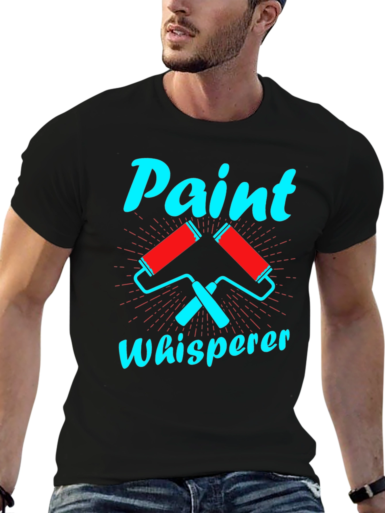 Paint Whisperer Graphic Tee - Painters Humor