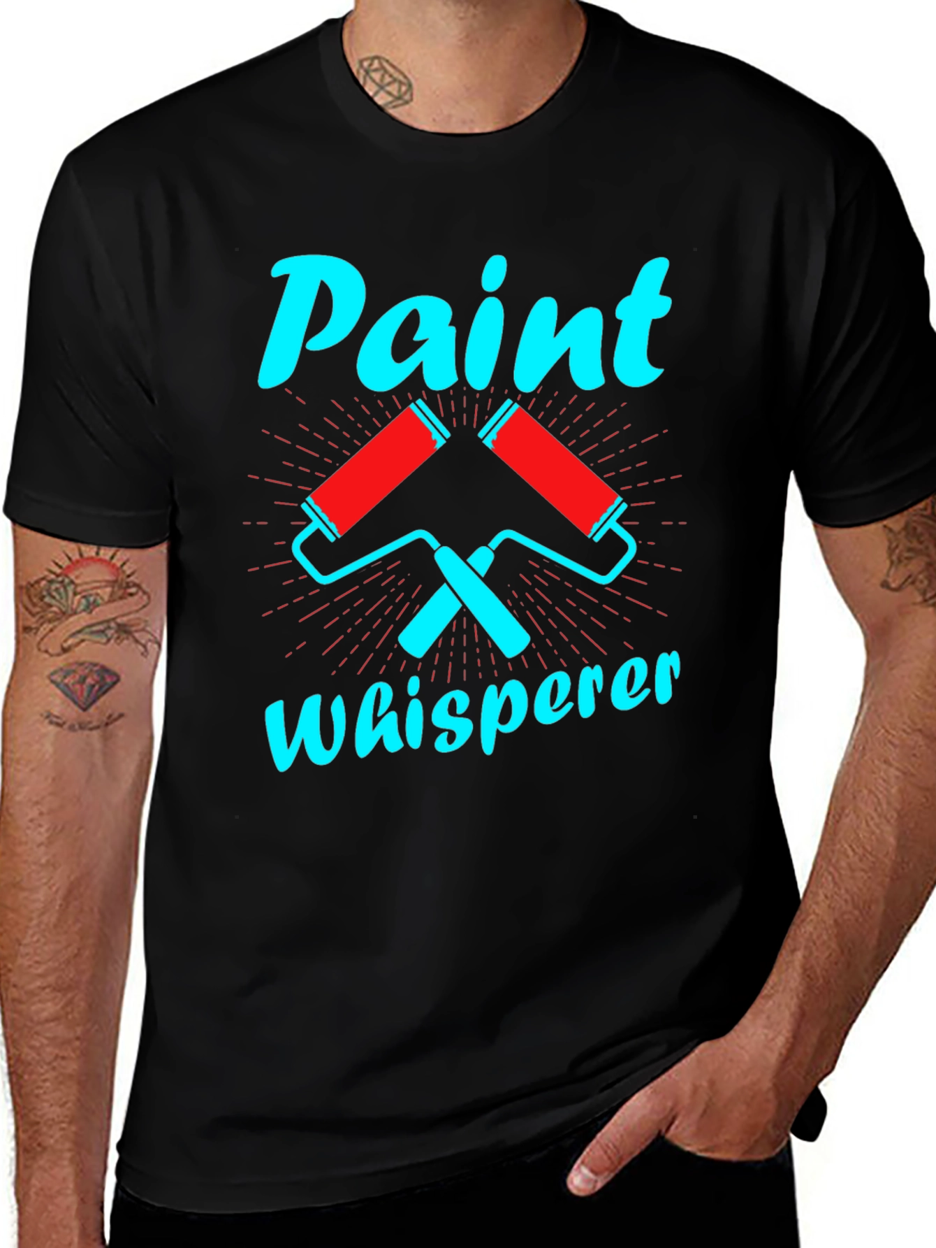 Paint Whisperer Graphic Tee - Painters Humor