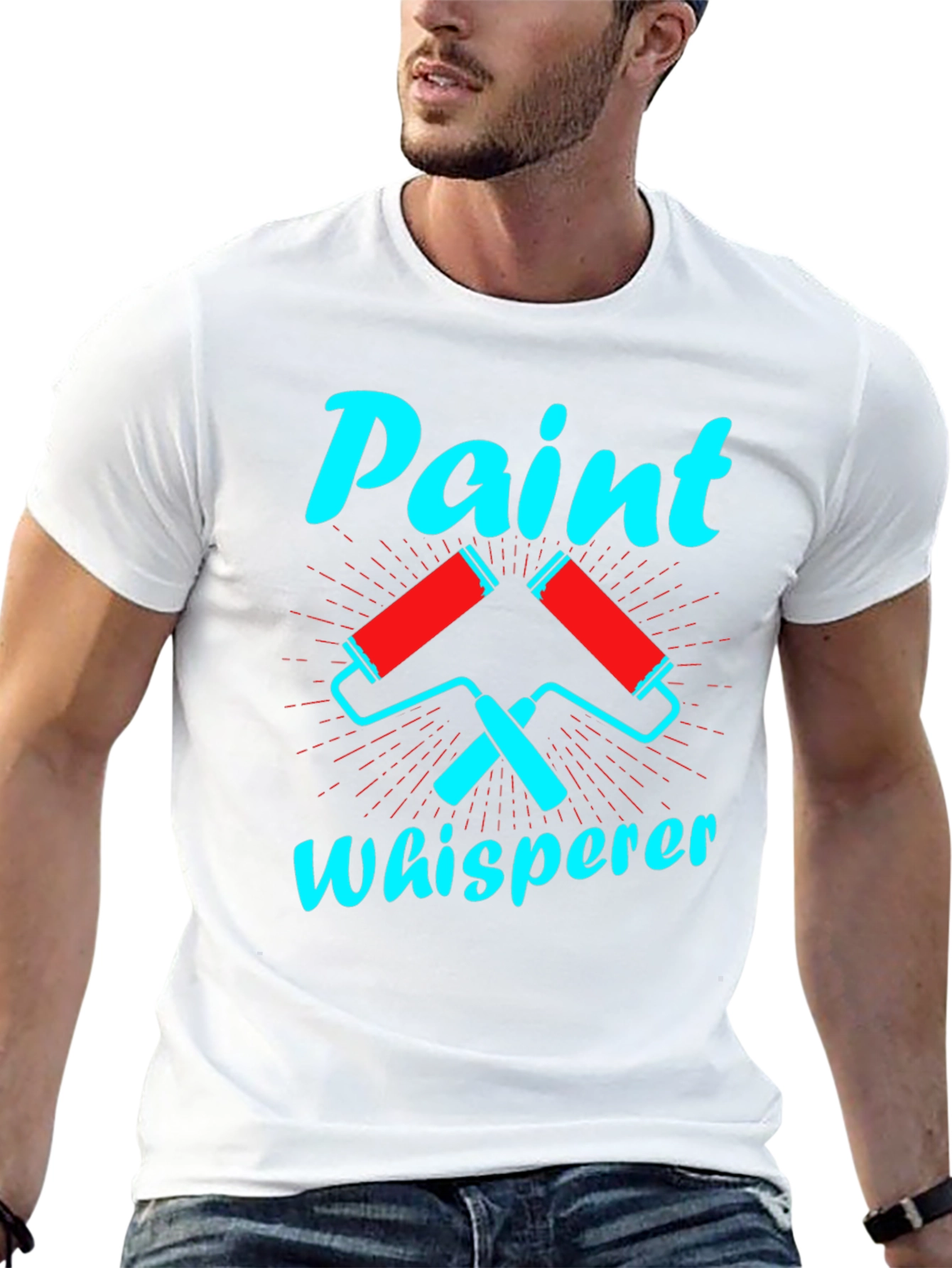 Paint Whisperer Graphic Tee - Painters Humor