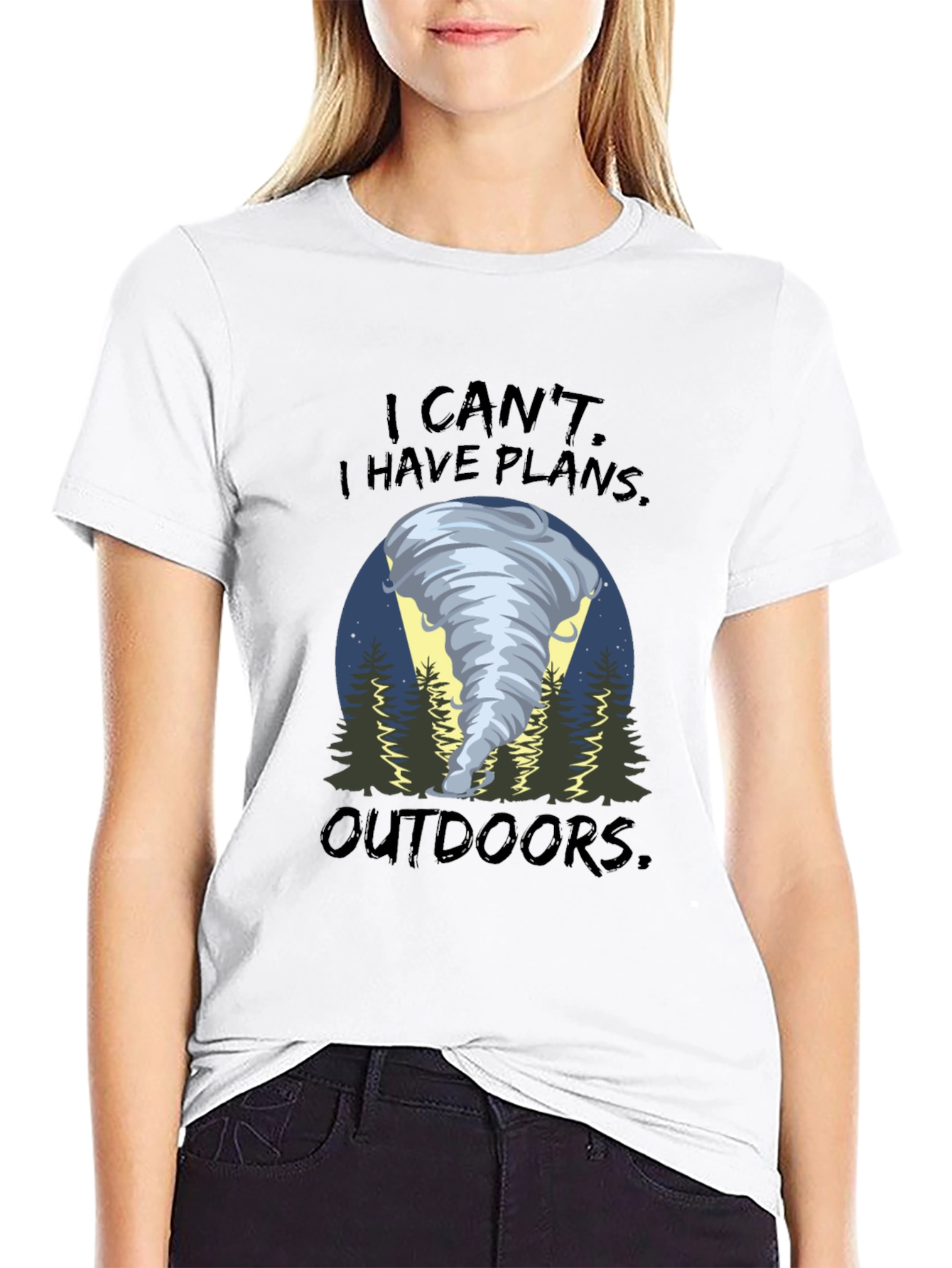 I Cant I Have Plans Outdoors T-Shirt