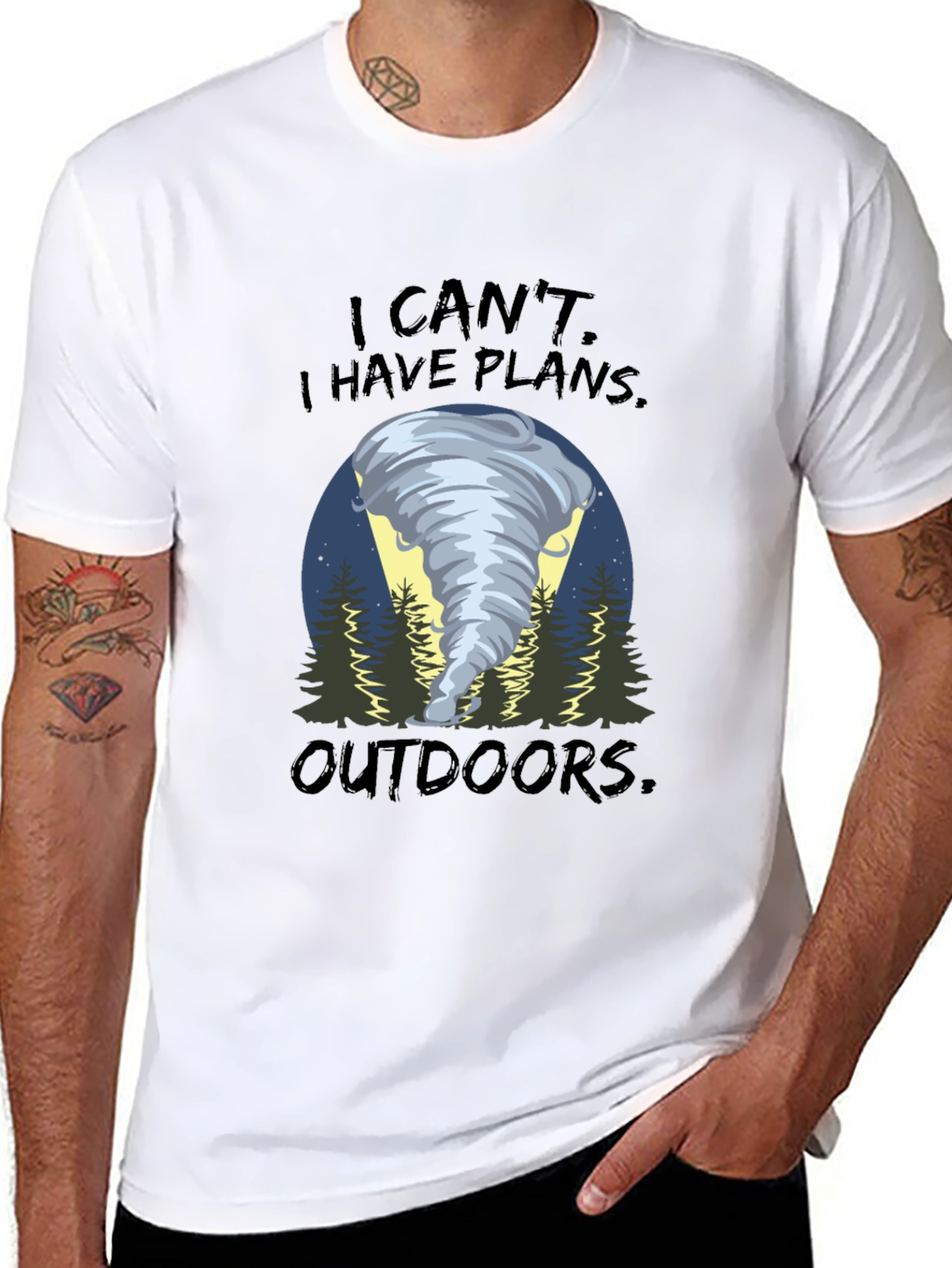 I Cant I Have Plans Outdoors T-Shirt