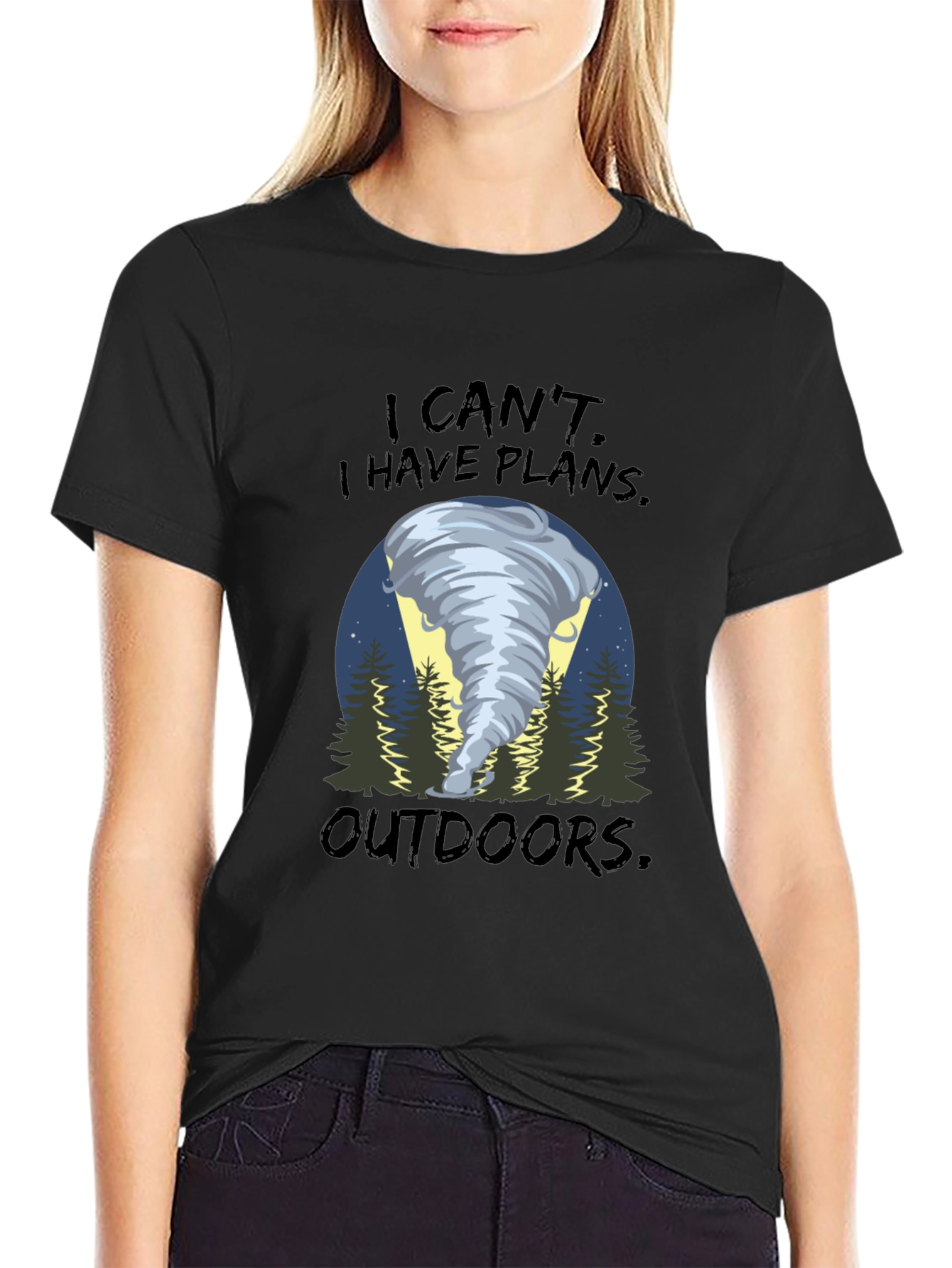 I Cant I Have Plans Outdoors T-Shirt