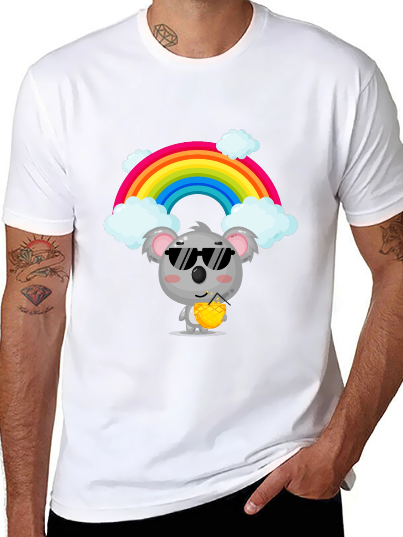 Cool Koala Rainbow T-Shirt