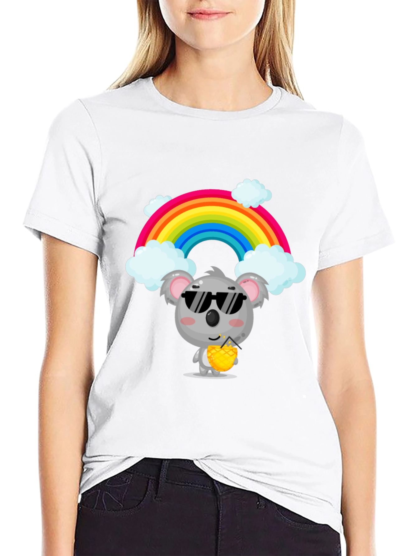 Cool Koala Rainbow T-Shirt
