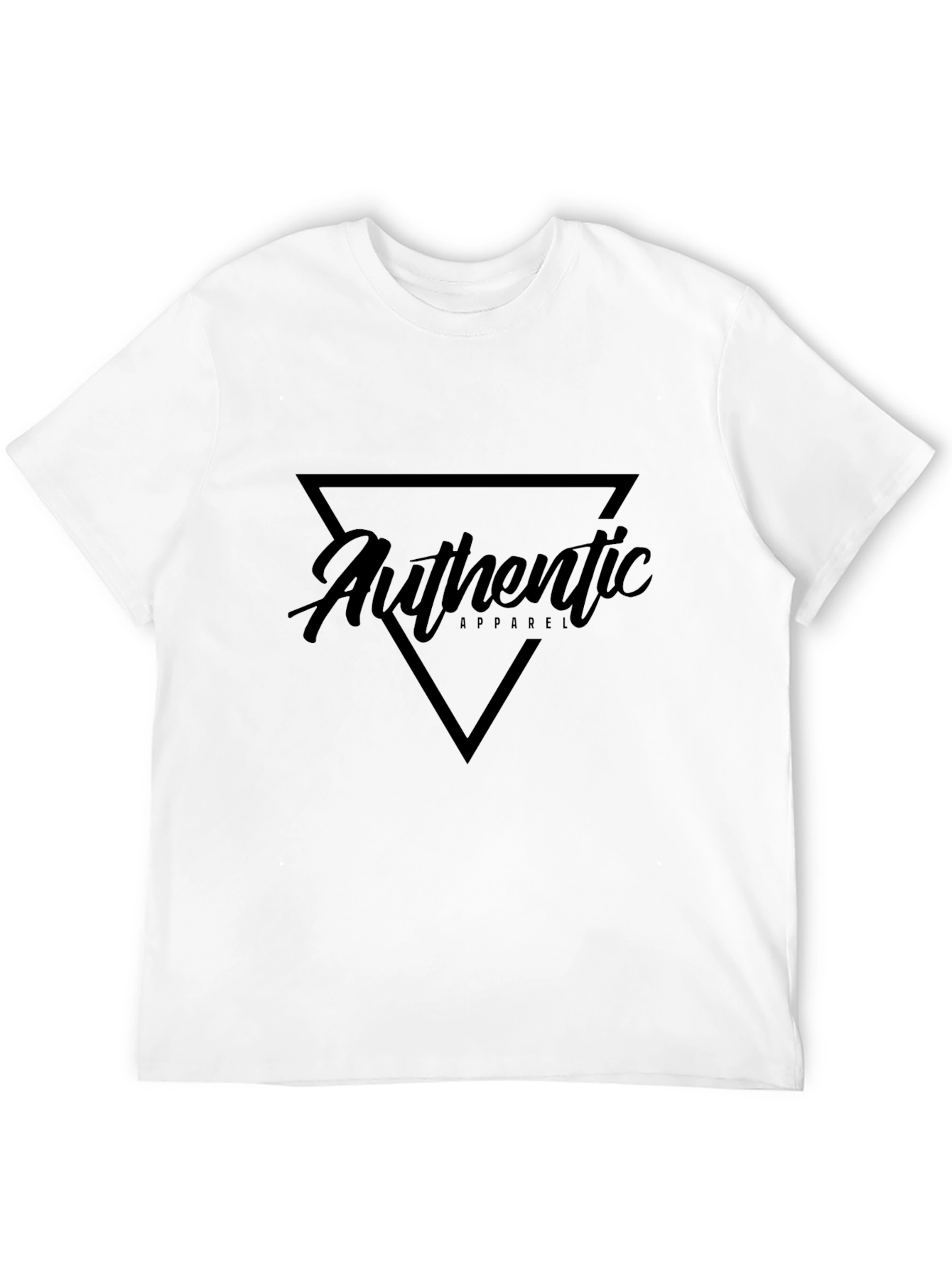 Black Authentic Apparel Graphic T-Shirt