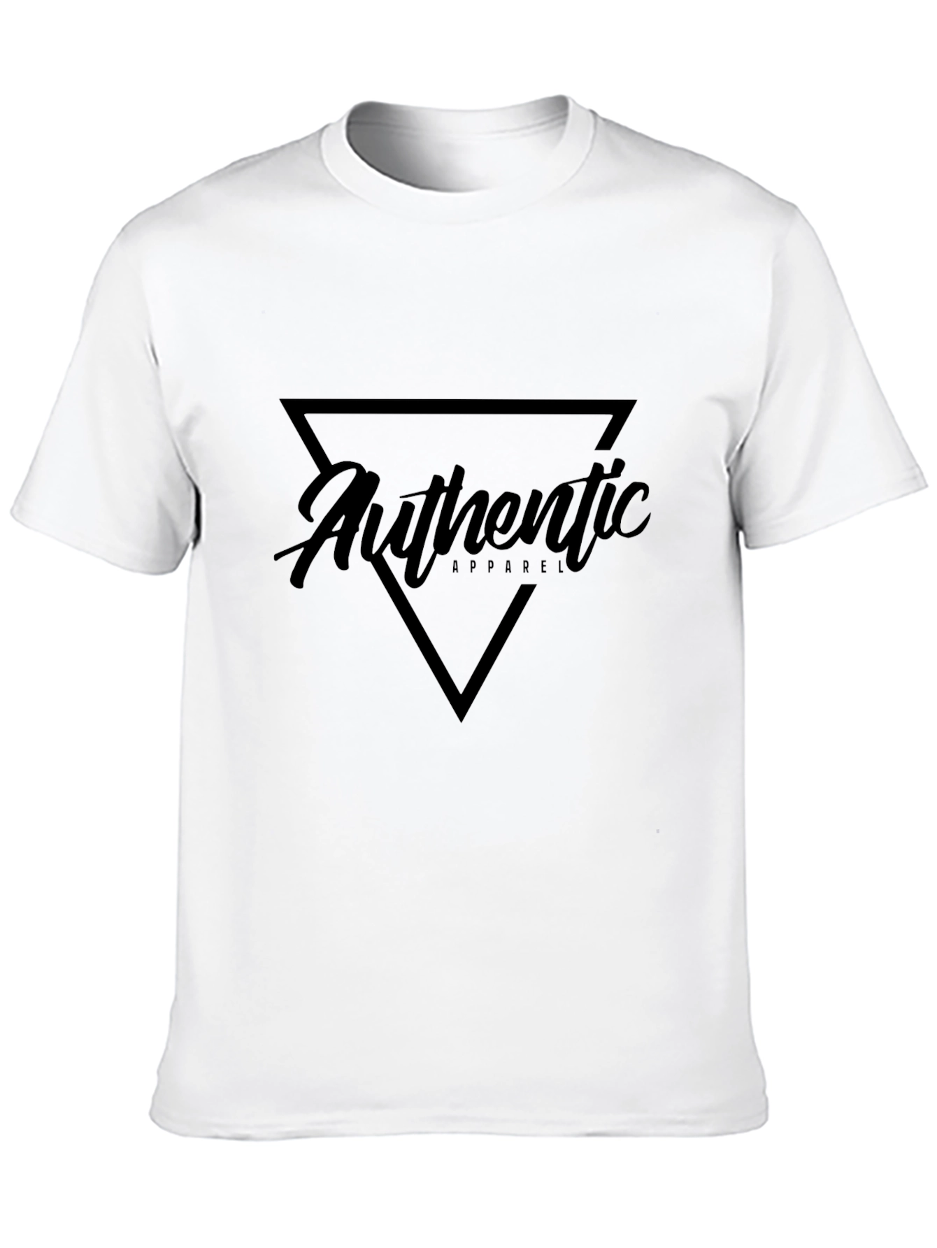 Black Authentic Apparel Graphic T-Shirt