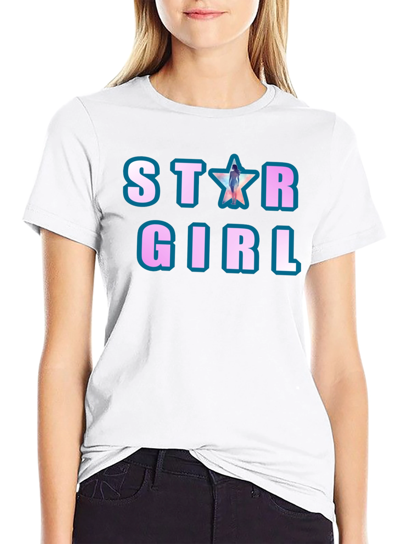 Star Girl Graphic T-Shirt - Unique Design