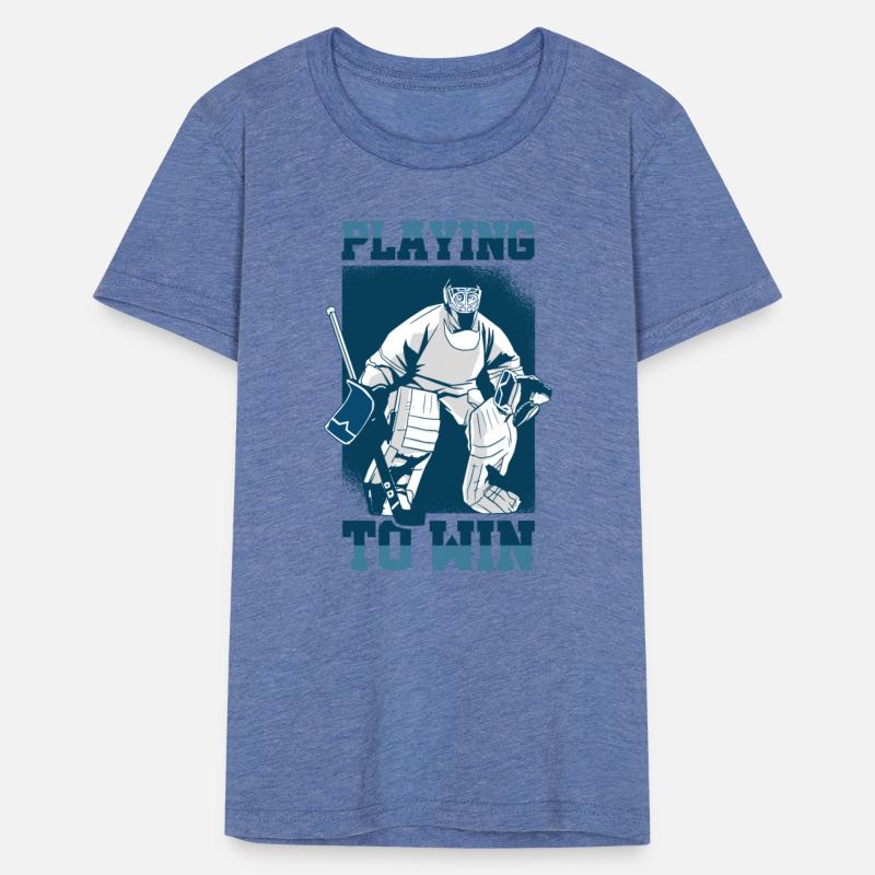 Playing to Win Hockey Goalie Sports Goalkeeper
