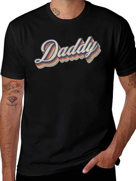 Retro Daddy T-Shirt - Vintage Style Fathers Day Gift