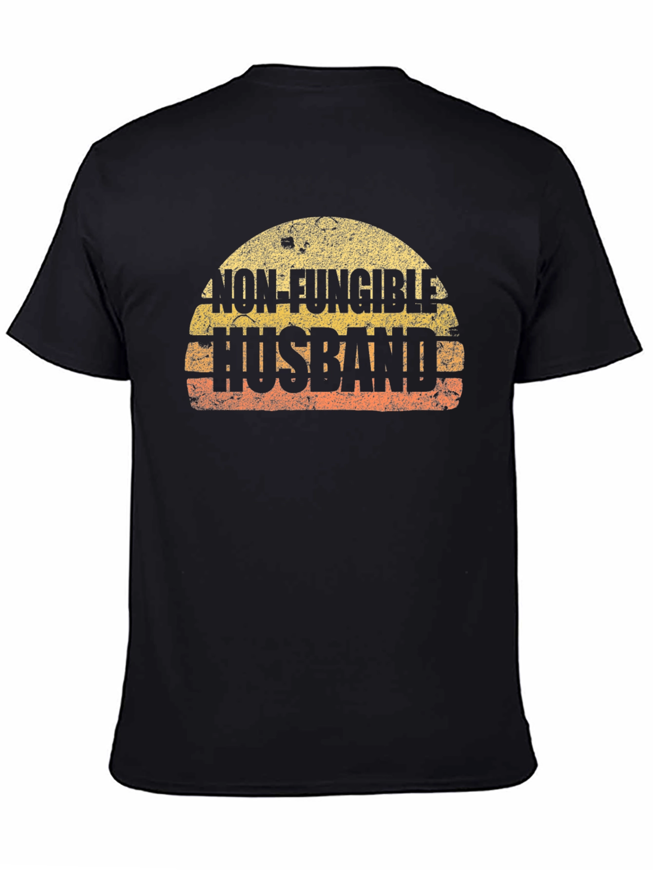 Non-Fungible Husband Graphic Tee - Black