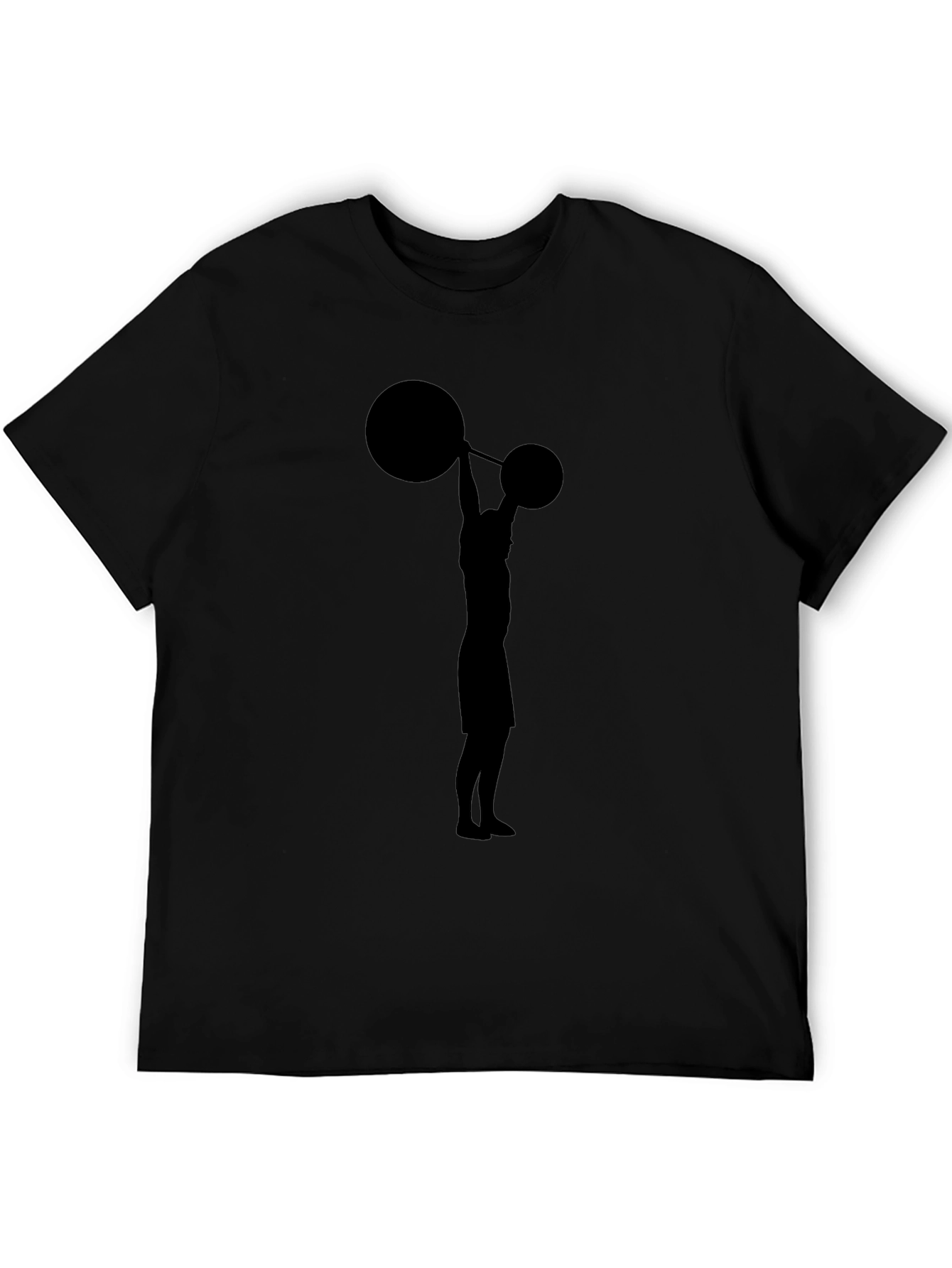 Weightlifter Silhouette Graphic Tee