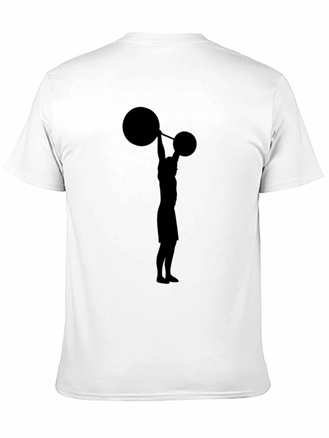 Weightlifter Silhouette Graphic Tee