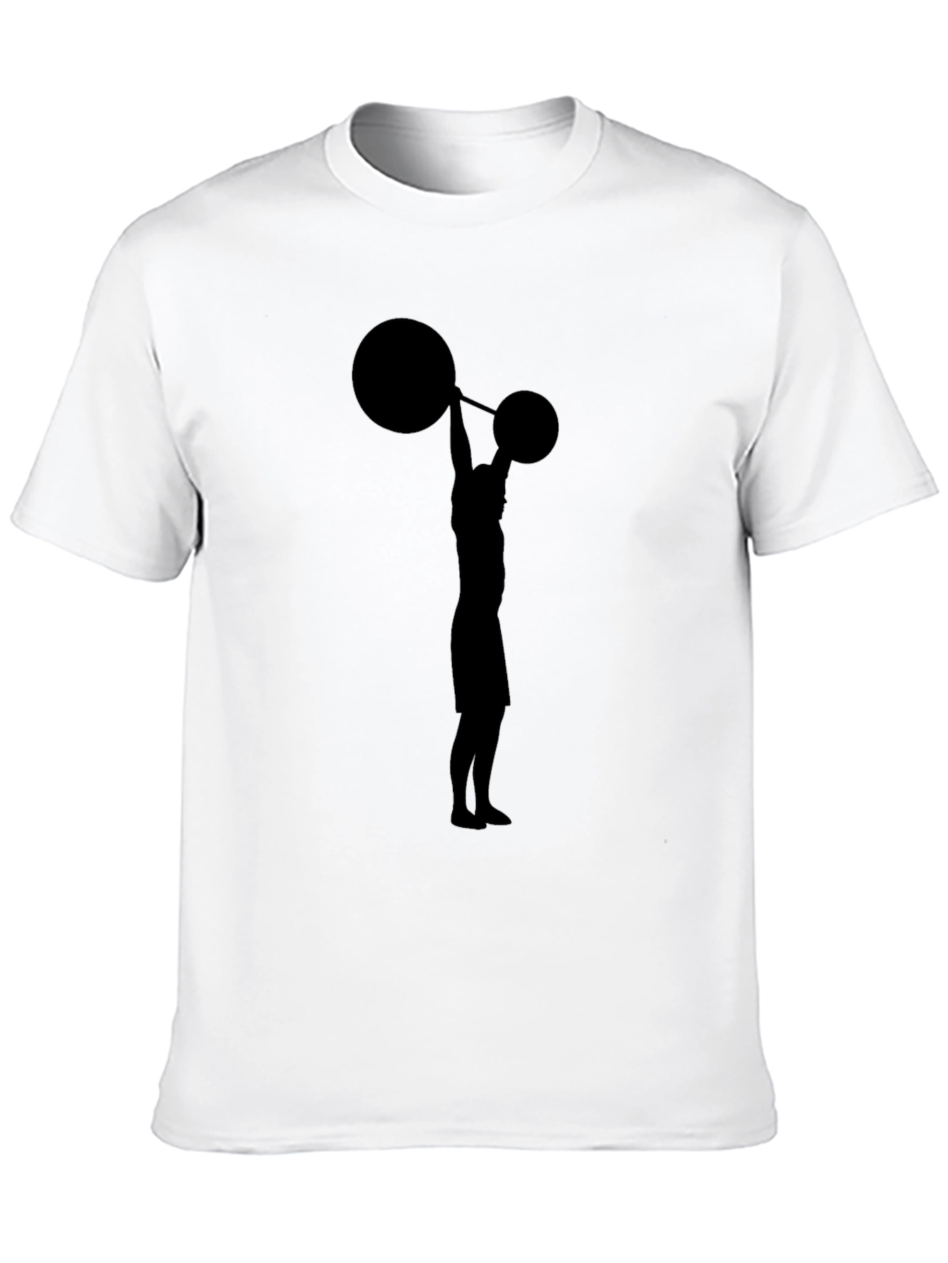 Weightlifter Silhouette Graphic Tee