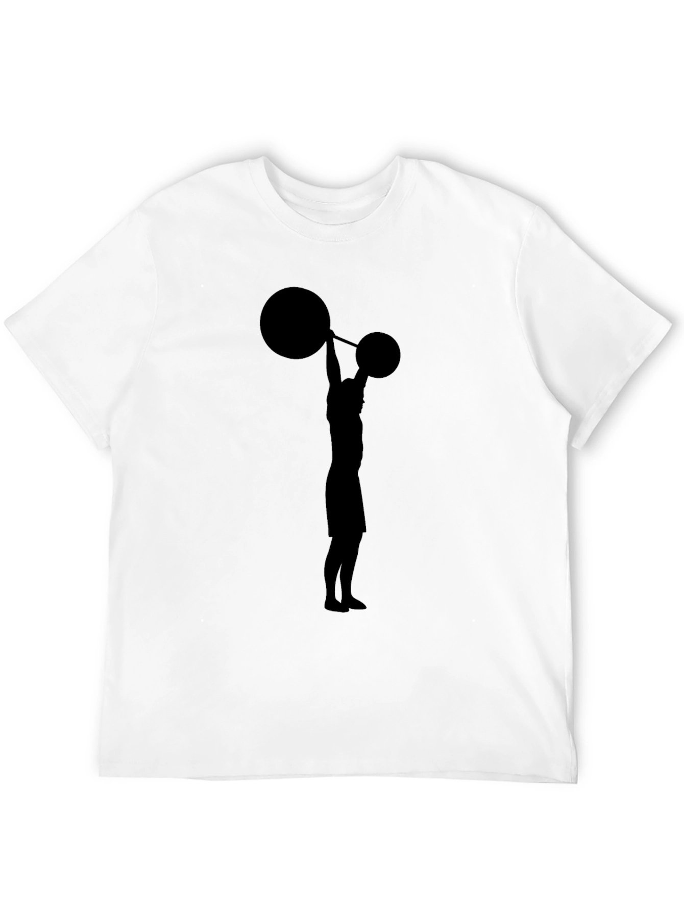 Weightlifter Silhouette Graphic Tee
