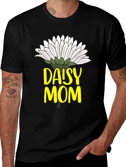 Daisy Mom Graphic Tee - Mothers Day Gift