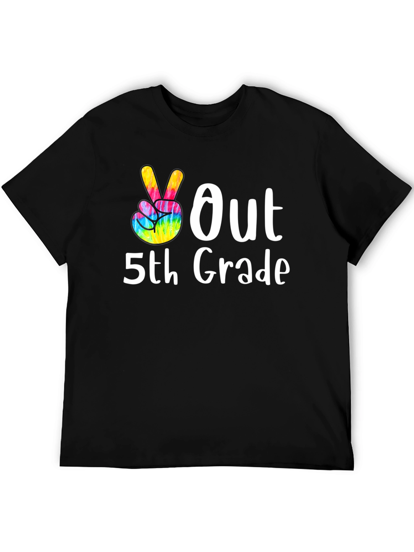 Peace Out 5th Grade T-Shirt