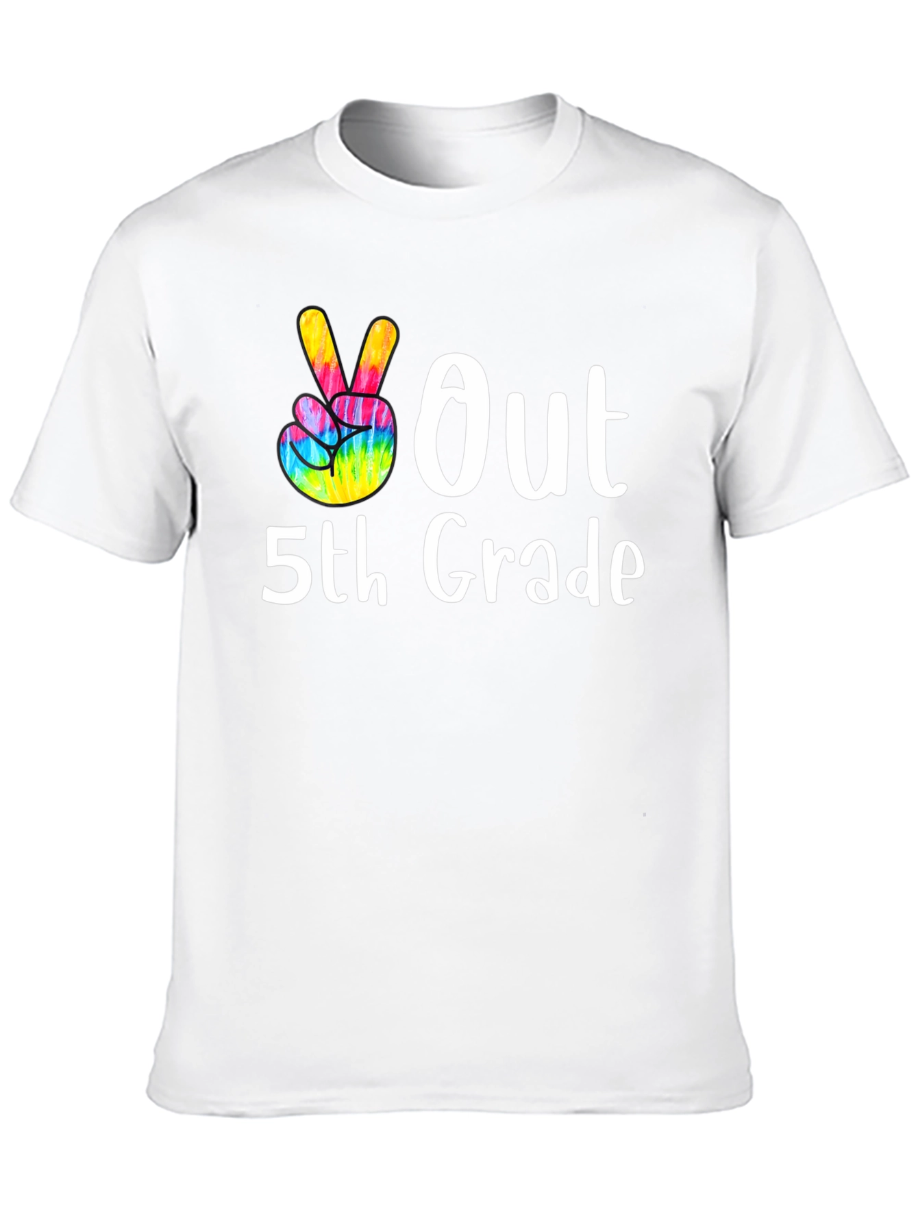 Peace Out 5th Grade T-Shirt