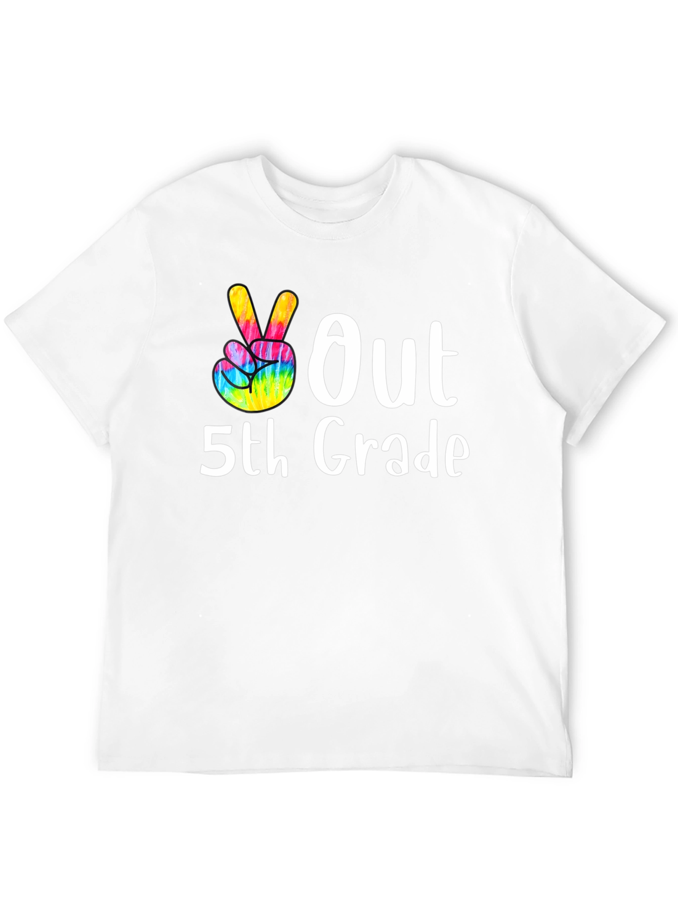 Peace Out 5th Grade T-Shirt