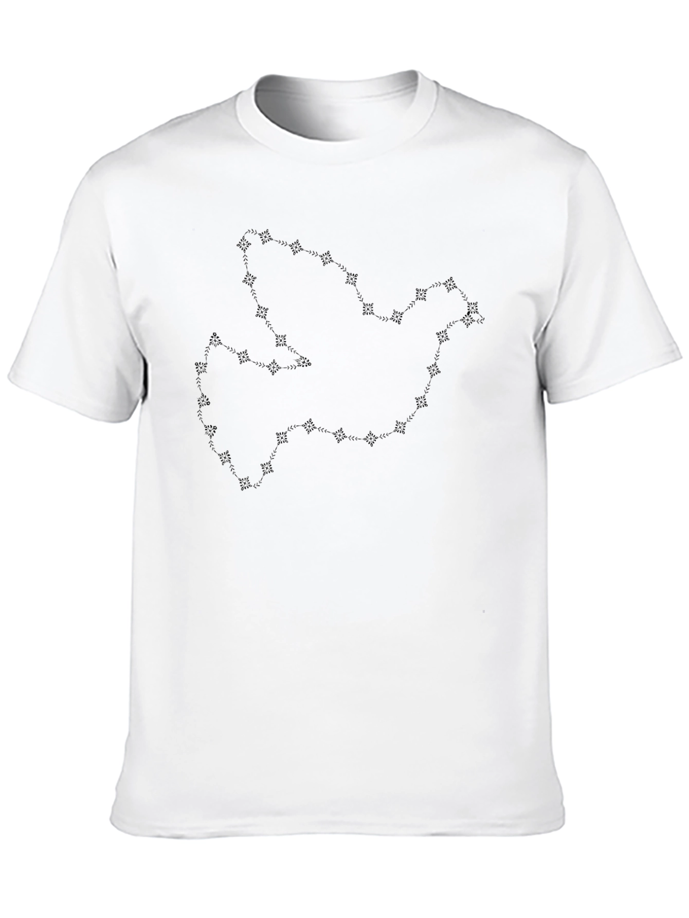 Dove Symbol Graphic Black T-Shirt