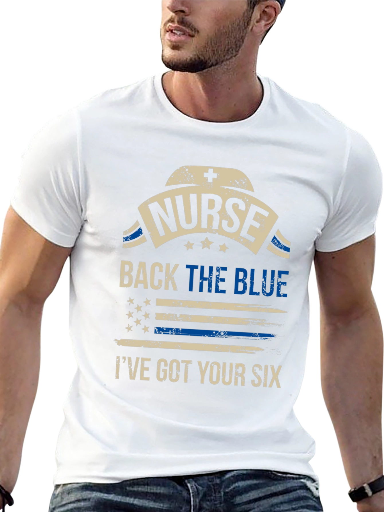 Nurse Back the Blue T-Shirt