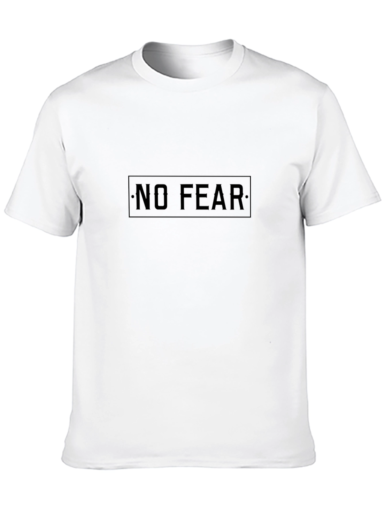 No Fear Graphic Black T-Shirt