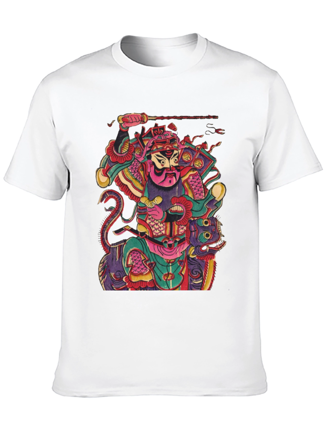Kabuki Samurai Graphic T-Shirt