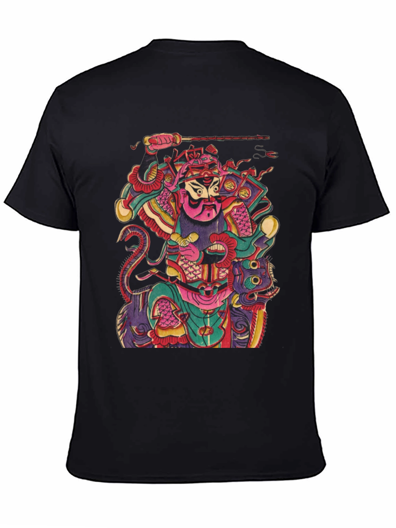 Kabuki Samurai Graphic T-Shirt