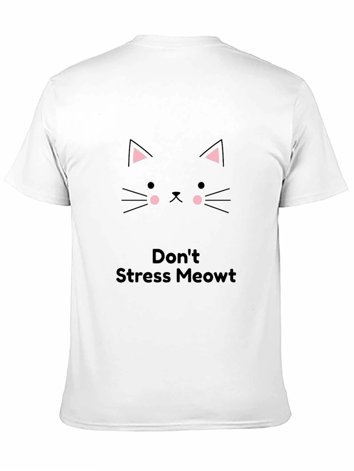 Dont Stress Meowt T-Shirt - Cat Lover Tee