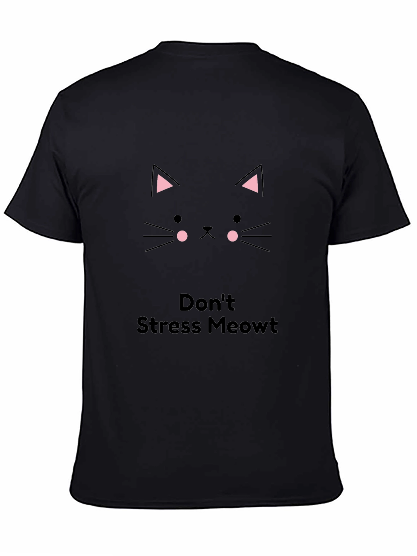 Dont Stress Meowt T-Shirt - Cat Lover Tee