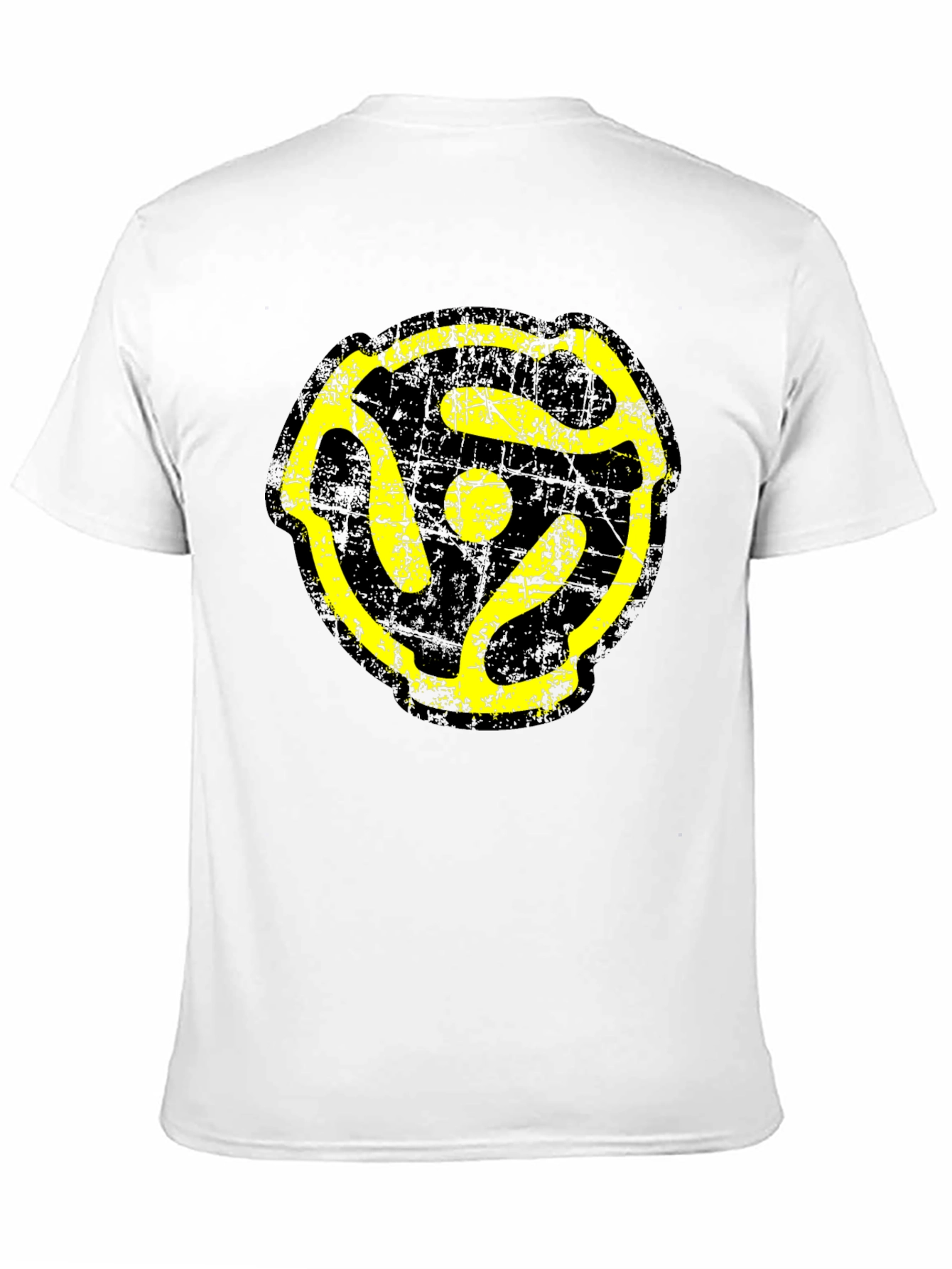 Retro 45 RPM Record Adapter T-Shirt