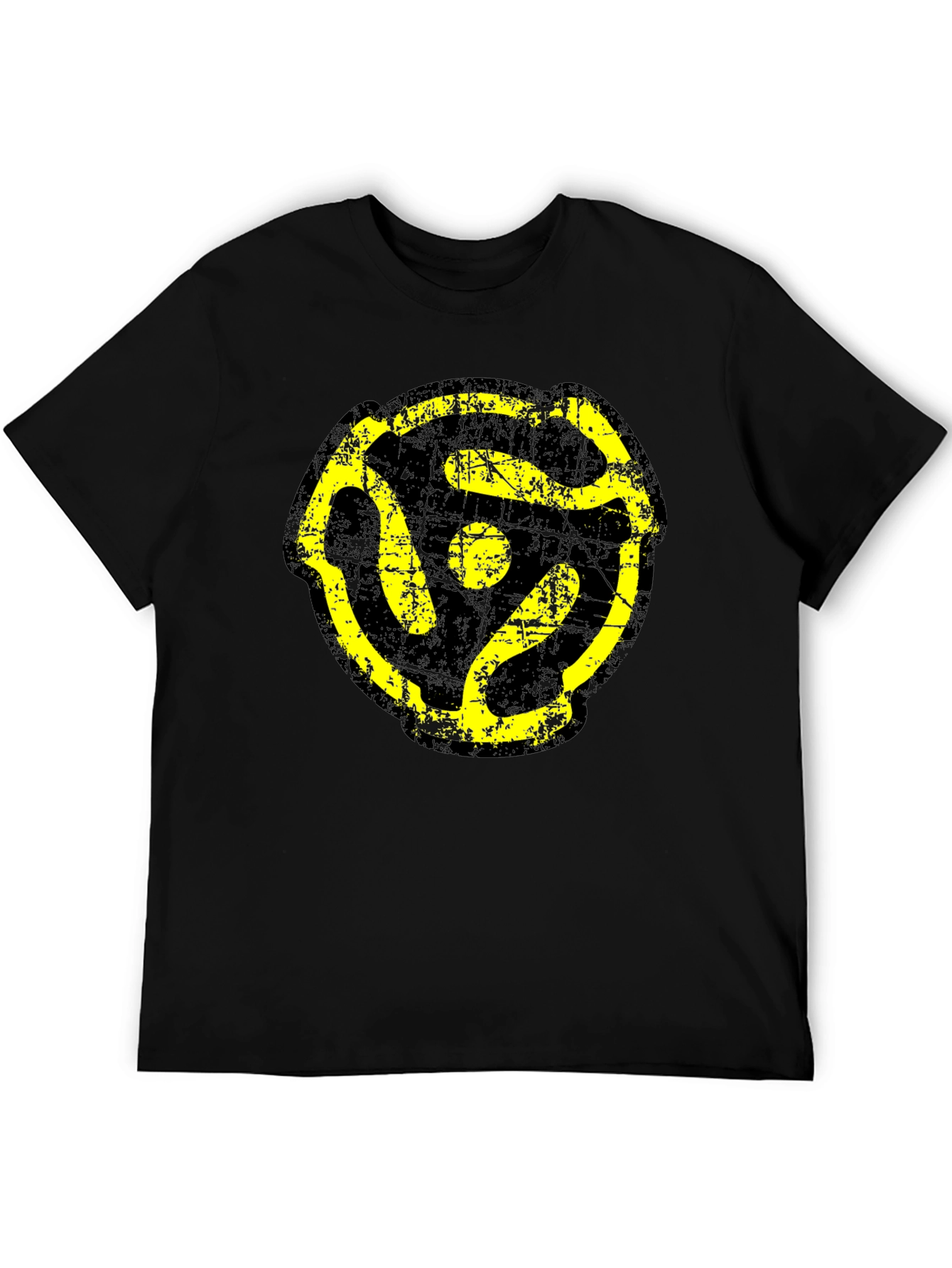 Retro 45 RPM Record Adapter T-Shirt