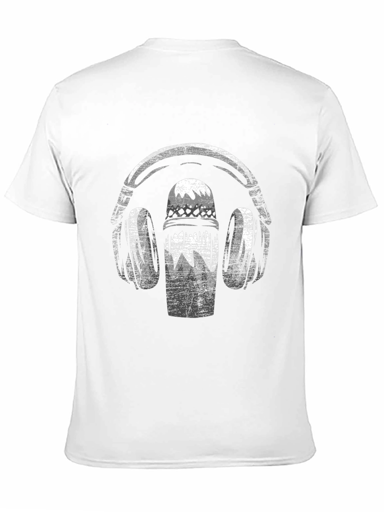 Headphones & Mic Graphic Tee